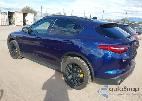 2019 Alfa Romeo Stelvio Ti Sport Awd z USA, uszkodzony, nr VIN ZASPAKBN6K7C45175